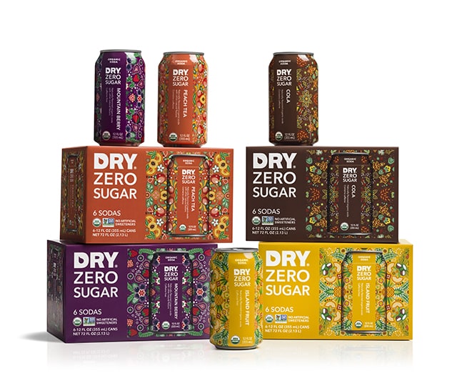 Announcing New Organic DRY Zero Sugar Soda!