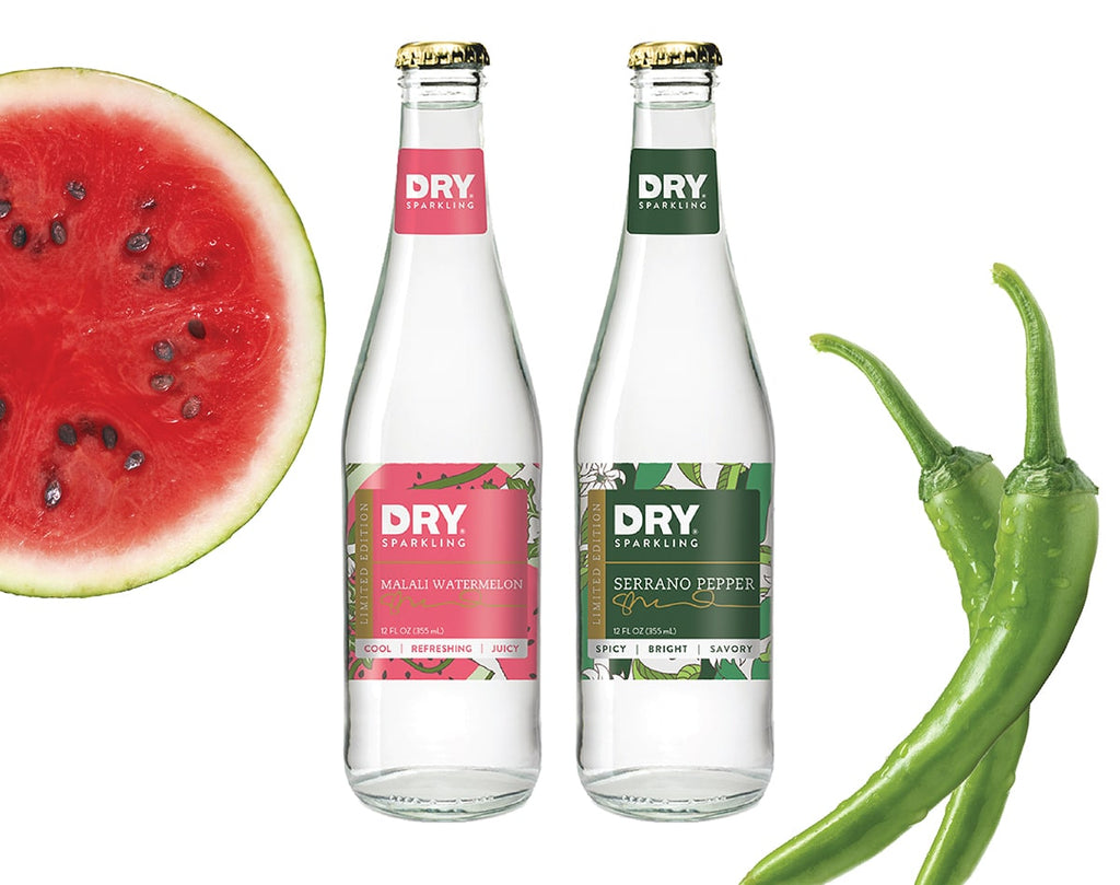 Press Release: DRY Launches Serrano Pepper and Malali Watermelon Summer Flavors